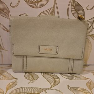 Fossil Sea Green Trifold Wallet